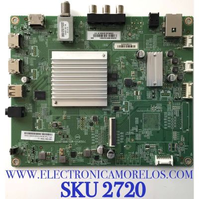 MAIN PARA ONN·ROKU TV UHD SMART TV 4K ((2160P)) / NUMERO DE PARTE XKCB01K002 / 756TXKCB01K002 / 715G8501-M01-B00-005T / 905TXKSC43080100MX / (X)XKCB01K002010X / DISPLAY V430DJ1-Q01 REV.C1 / MODELO 100012584 (43 PULGADAS)